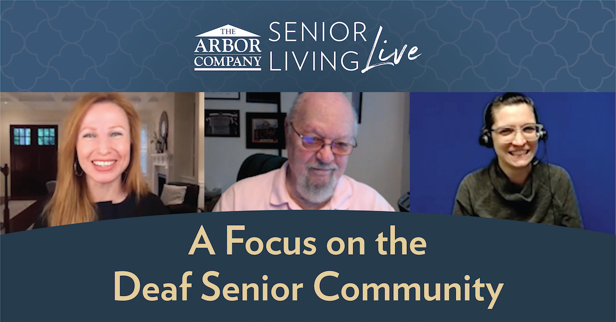 A Focus on the Deaf Senior Community